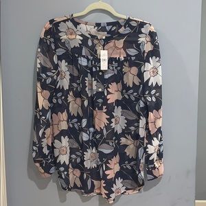 NWT Loft Maternity Floral Blouse